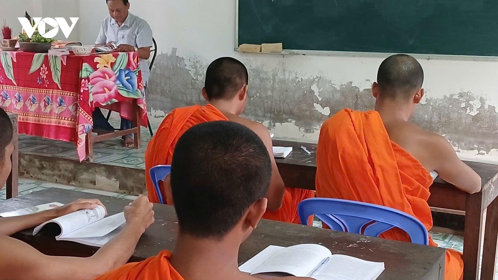 Người giữ lửa Pali ở chùa Phướng, tỉnh Vĩnh Long